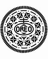 Oreo Tattoo Coloring Printable Print Color Sheets sketch template