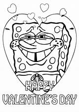 Coloring Pages Valentines Valentine Spongebob Printable Cards Frozen Pre Print Color Patrick Disney Printables Colouring Minecraft Sheets Christmas Sheet Getcolorings sketch template