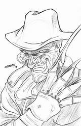 Freddy Krueger Nightmare Elm Street Coloring Drawing Pages Search Getdrawings Again Bar Case Looking Don Print Use Find Top sketch template