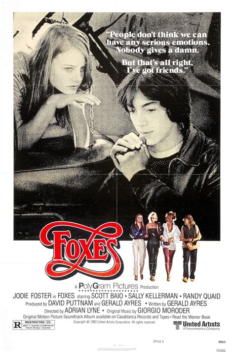 foxes 1980 posters — the movie database tmdb