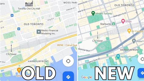 google quietly releases  google maps interface update copies
