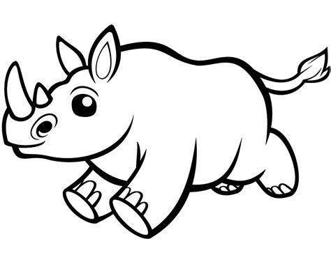 top  printable rhino coloring pages  coloring pages