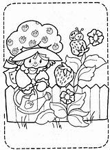 Coloring Pages Color Strawberry Shortcake Crazy Vintage Book Sheets Watering Kids Getcolorings Choose Board Printable sketch template