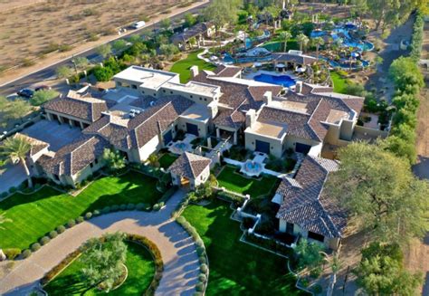 million estate  paradise valley az  resort style backyard homes   rich