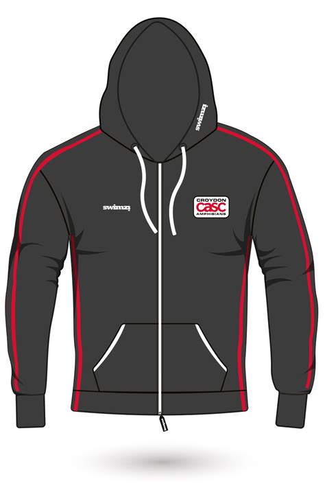 sweat zipped hoodie teamwear swimzi