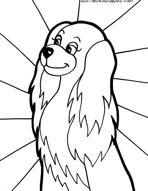 dog coloring pages  coloring barn