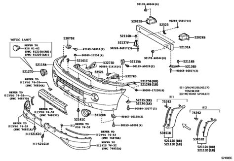 toyota front  body parts