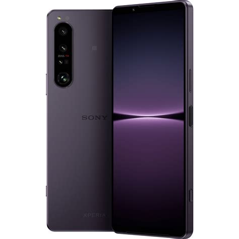 sony xperia  iv gb  smartphone violet xqctv bh photo