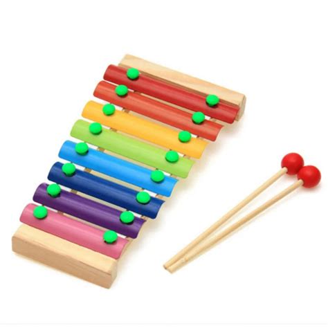 baby toy piano baby hand knock percussion  note small musical