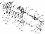 Lathe Drawing Taig Assembly Cutting Parts Thread Attachment Diagram Machine Bench Drive Part List sketch template