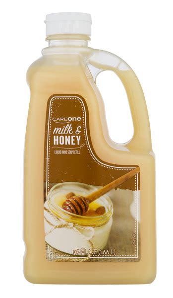 careone liquid hand soap refill milk honey