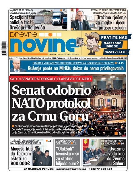 dnevne novine  mart   dnevne novine issuu