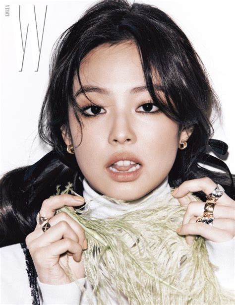 W Korea Unveils Black Pink Jennie S Full Cover Pictorial In