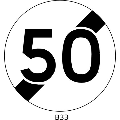 vector image   mph speed limit ends traffic sign  svg