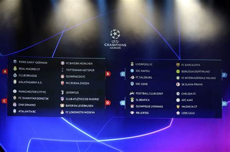 champions league draw   held friday daily sabah