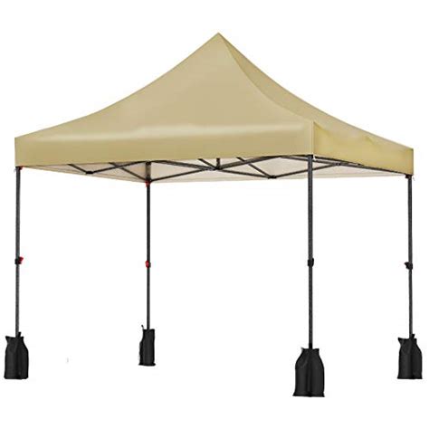 songmics pop  canopy tent    feet anti uv canopy waterproof stable commercial instant