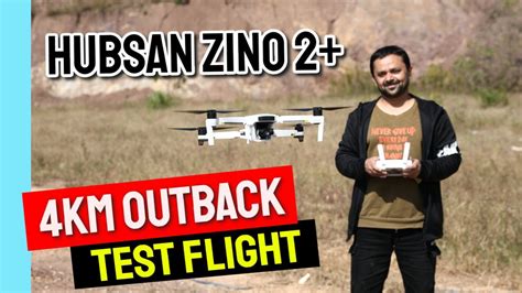 hubsan zino   aerial filming drone km   flight test youtube