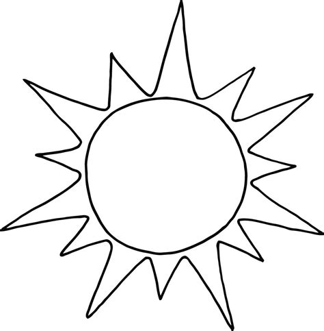 sun  clouds colouring pages clipart  clipart