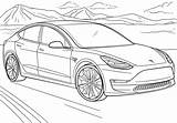 Tesla Coloring Model Pages Drawing Cars Printable Car Kids Print Sheets Supercoloring Drawings Paper Ford Adults sketch template