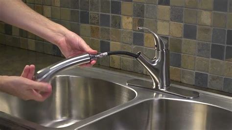 glacier bay pull  kitchen faucet installation tutorial pics