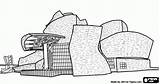 Museum Guggenheim Bilbao Coloring Frank Pages Colouring Gehry Oncoloring Museu Contemporary sketch template