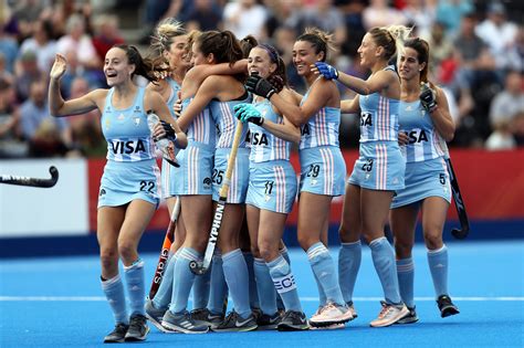 argentina earn shootout victory  britain  womens fih pro league