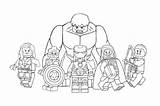 Coloring Pages Marvel Avengers Getdrawings sketch template
