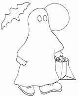 Ghost Coloring Costume Print Kinderart Pdf Size sketch template