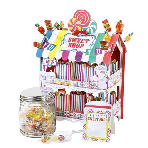 sweet shop treat stand talking tables  public ice cream party decorations candy stand