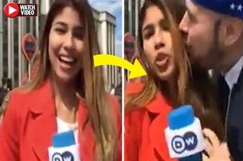 World Cup Reporters Breast Groped By Fan In Shocking Video Daily Star