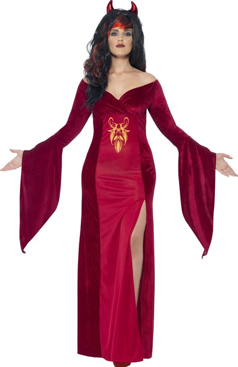 Devil Temptress Halloween Ladies Fancy Dress Womens Adults