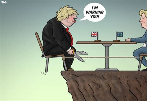 deal brexit looming  tjeerd royaards politics cartoon toonpool