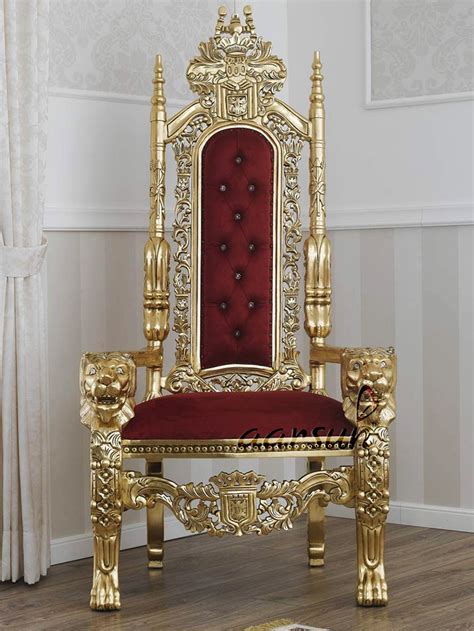king throne chair luxury style chr