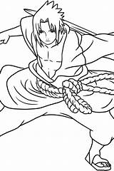 Sasuke Coloring Naruto Pages Shippuden Sage Mode Uchiha Printable Color Getcolorings Library Getdrawings Popular sketch template