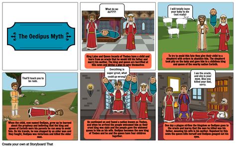 Oedipus Myth Storyboard By Silver005