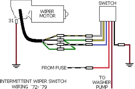 wiring diagram bosch wiper motor wiring diagram