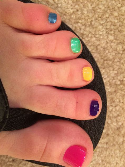 spring toes nail polish womens flip flop polish