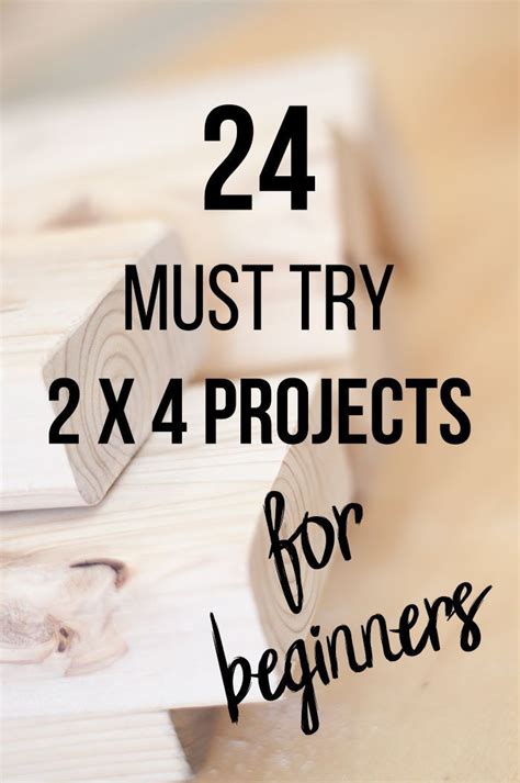 24 simple and amazing 2x4 wood projects diy home crafts and projects beginner woodworking