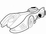 Batmobile Superior Coloringgames Pintar sketch template