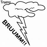 Trueno Tormenta Thunder Nubes Imagui Arasaac Niñas Pretende Disfrute Compartan Motivo Intr Impersonal sketch template