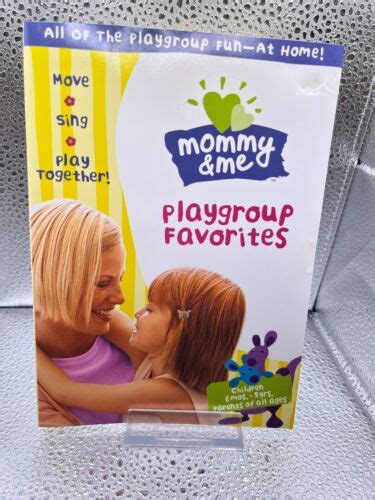 Mommy Me Playgroup Favorites Dvd 2004 Move Sing Play Together