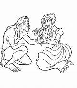 Tarzan Coloring Jane Print Kids Pages Cartoons Printable Disney Color Popular Coloringhome Gif Comments sketch template