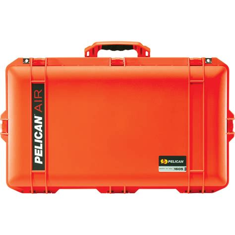 pelican  protector air case orange empty hard waterproof cases shashinki