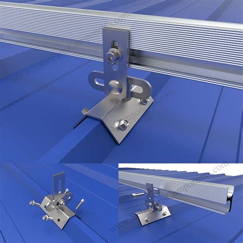 universal solar roof brackets  side mounted