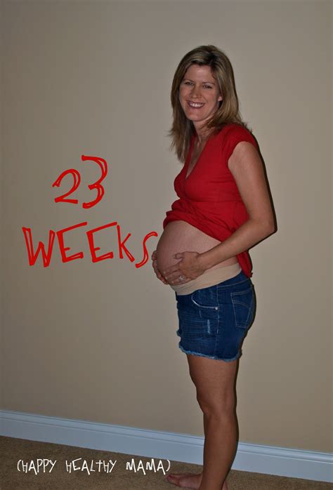 my pregnancy 23 weeks happy healthy mama