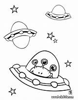 Alien Spaceship Hellokids sketch template