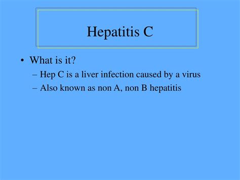Ppt Hepatitis Powerpoint Presentation Free Download Id 4154183