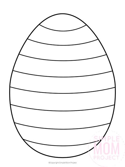 printable egg template easter coloring sheets easter egg