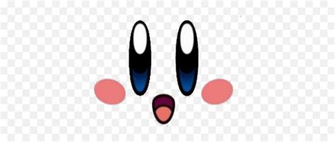 kirby face png  transparent png images pngaaacom