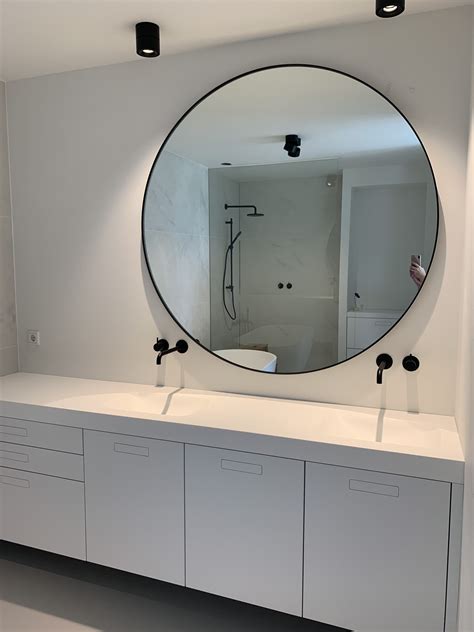 xl ronde spiegel dees bathroom lighting mirror furniture home decor room ideas bathroom